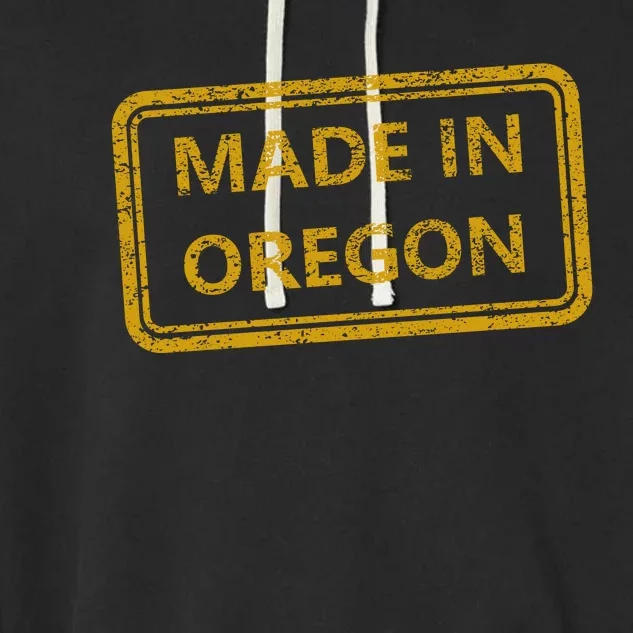 Made In Oregon Garment-Dyed Fleece Hoodie