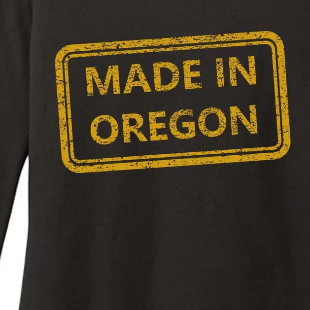 Made In Oregon Womens CVC Long Sleeve Shirt