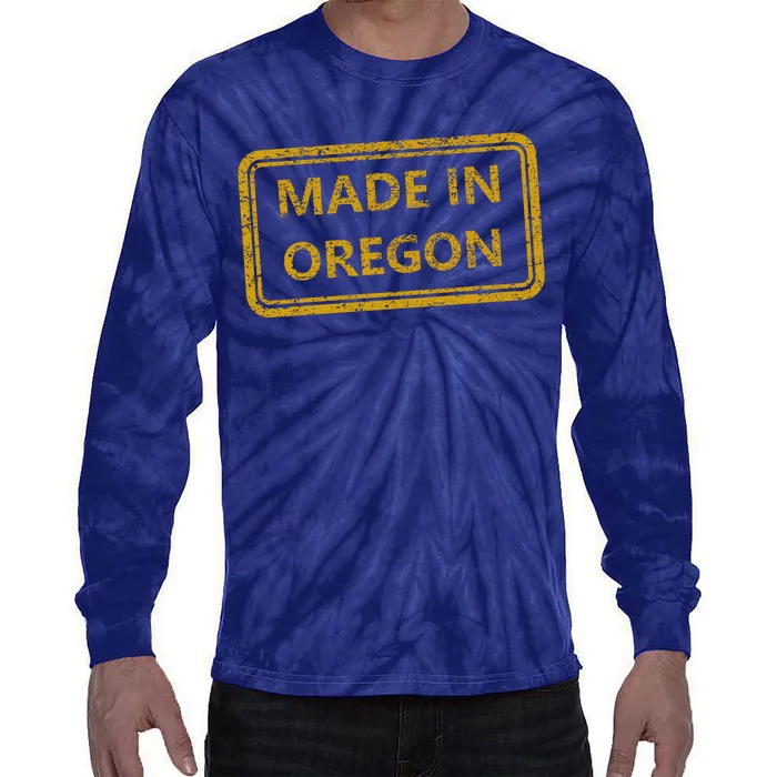 Made In Oregon Tie-Dye Long Sleeve Shirt