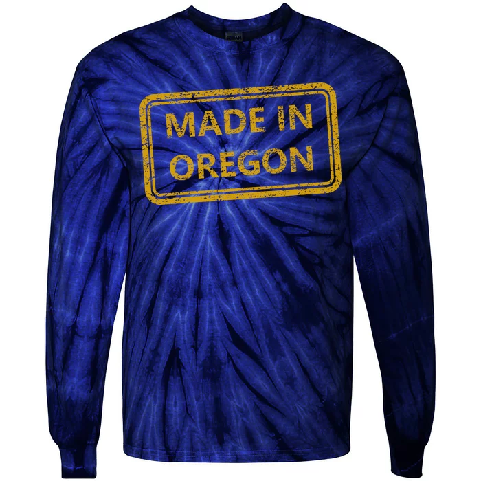 Made In Oregon Tie-Dye Long Sleeve Shirt