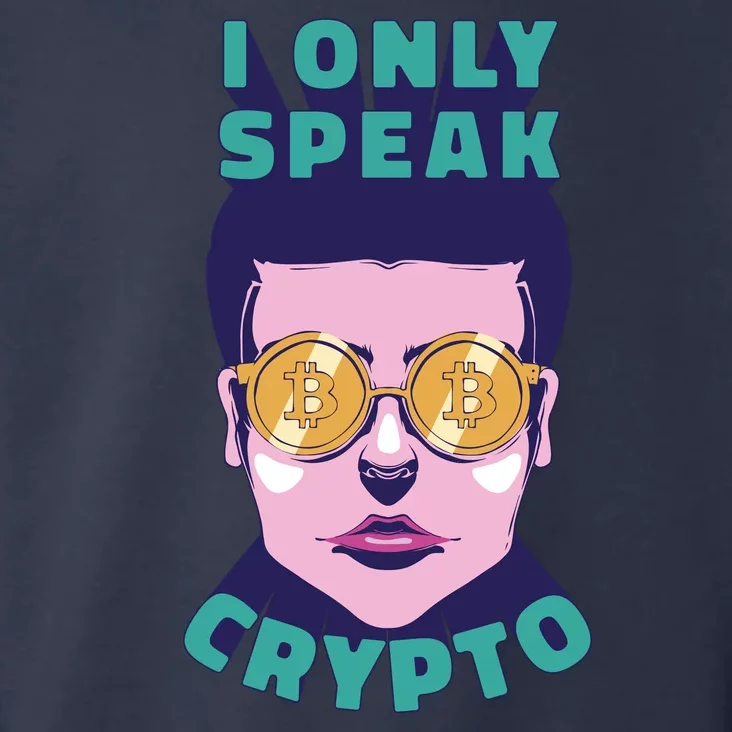 Male I Only Speak Crypto Toddler Hoodie