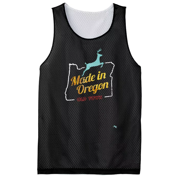 Made In Oregon Stag Mesh Reversible Basketball Jersey Tank