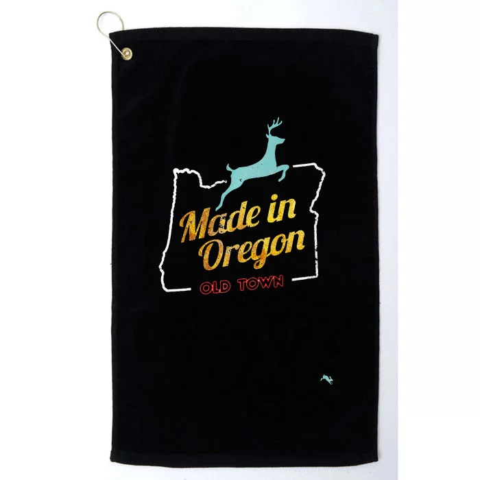 Made In Oregon Stag Platinum Collection Golf Towel