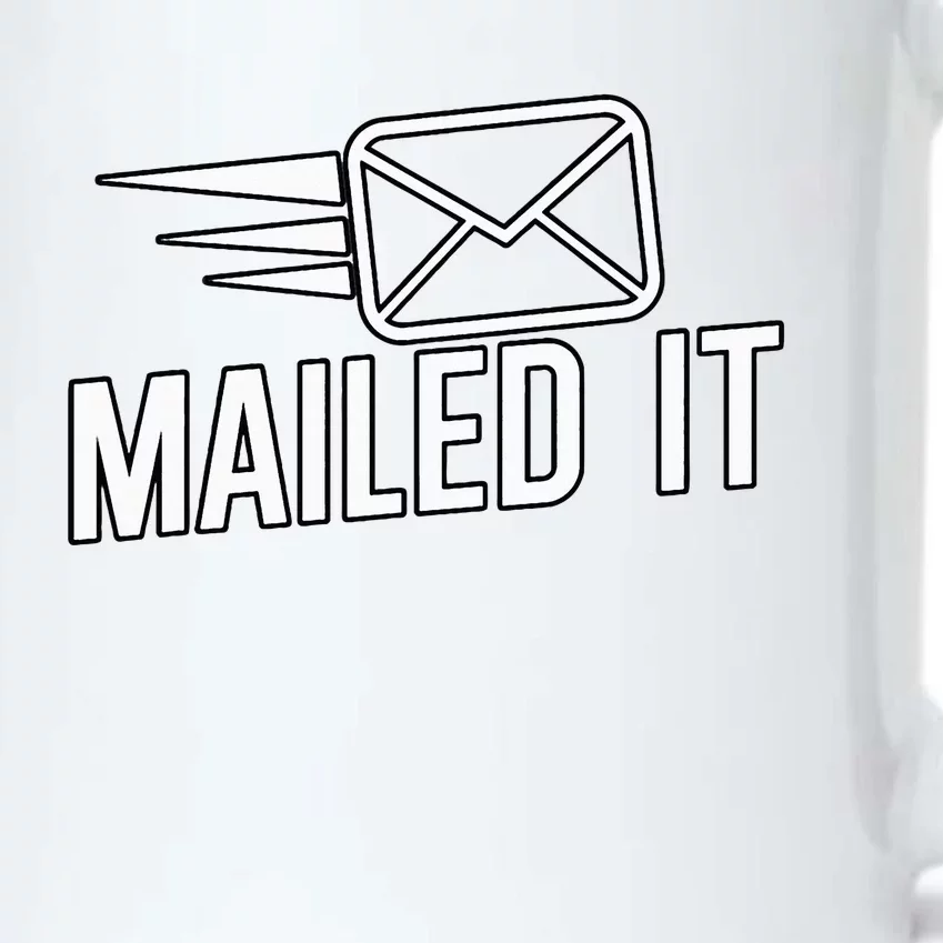 Mailed It Postman Gift For Mail Carrier Workers Black Color Changing Mug