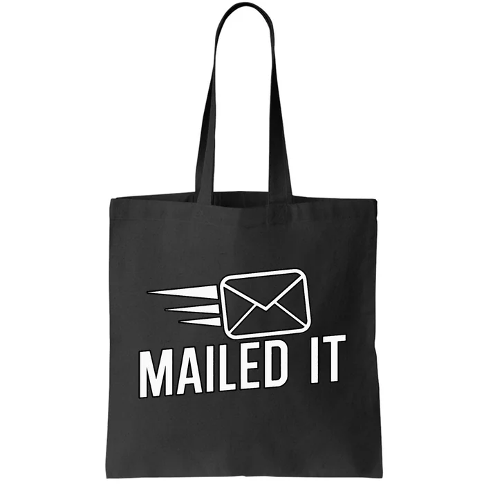 Mailed It Postman Gift For Mail Carrier Workers Tote Bag