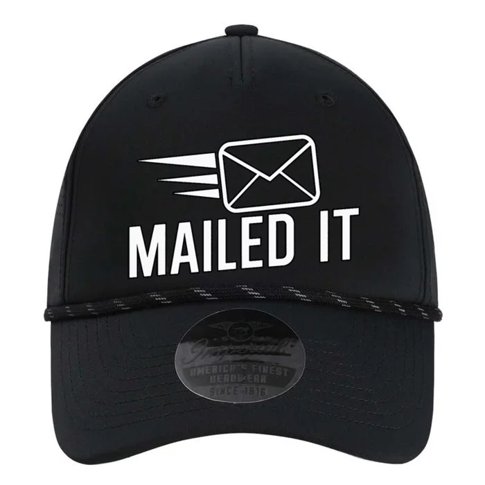 Mailed It Postman Gift For Mail Carrier Workers Performance The Dyno Cap