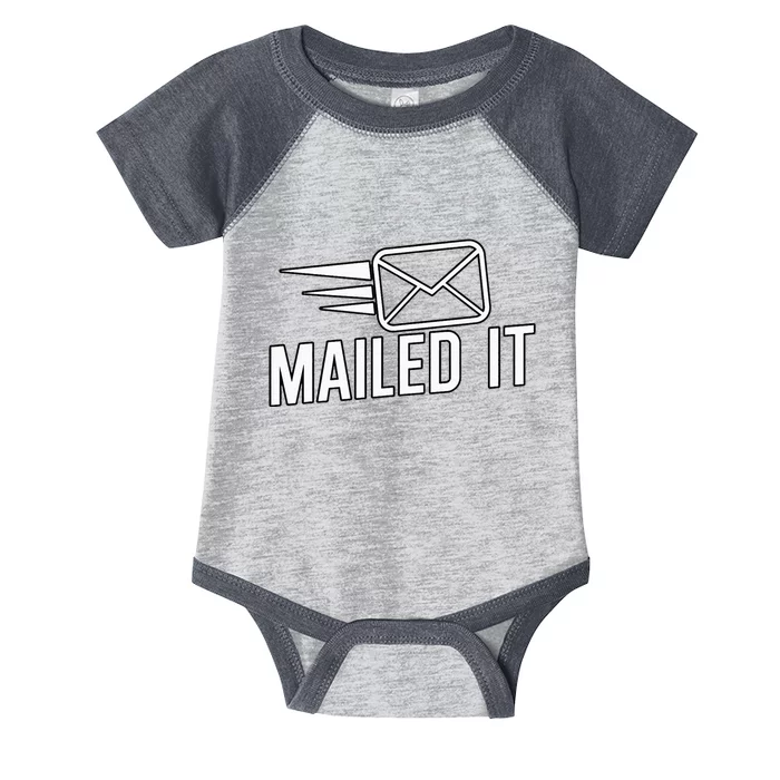 Mailed It Postman Gift For Mail Carrier Workers Infant Baby Jersey Bodysuit