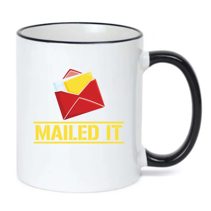 Mailed It Postal Worker Mailman Postman Gift Black Color Changing Mug