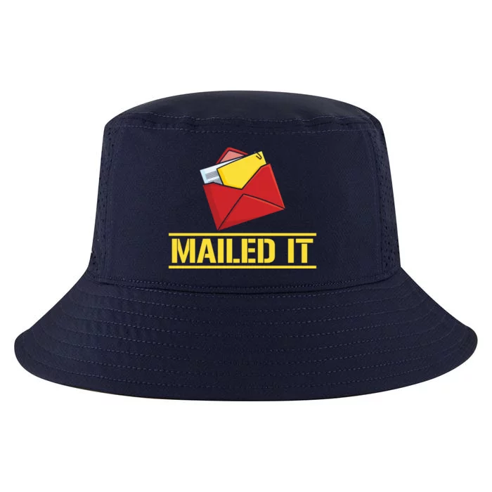 Mailed It Postal Worker Mailman Postman Gift Cool Comfort Performance Bucket Hat