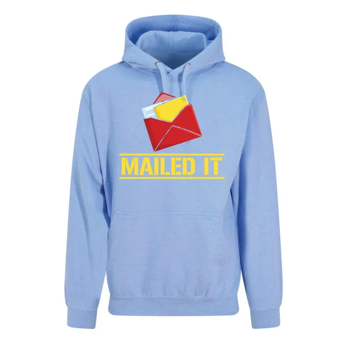 Mailed It Postal Worker Mailman Postman Gift Unisex Surf Hoodie