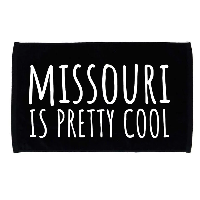 Missouri Is Pretty Cool Funny American State Humor Microfiber Hand Towel