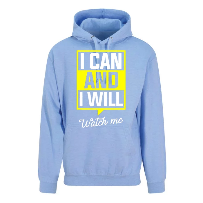 Motivational Inspirational Quote Unisex Surf Hoodie