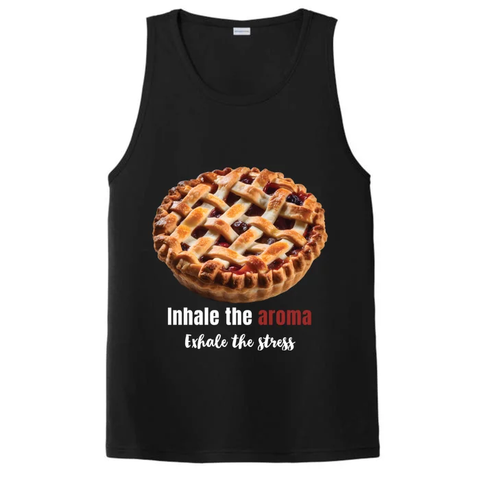 Motivational Inspirational Quote Baking Baker Pie Design Gift Performance Tank