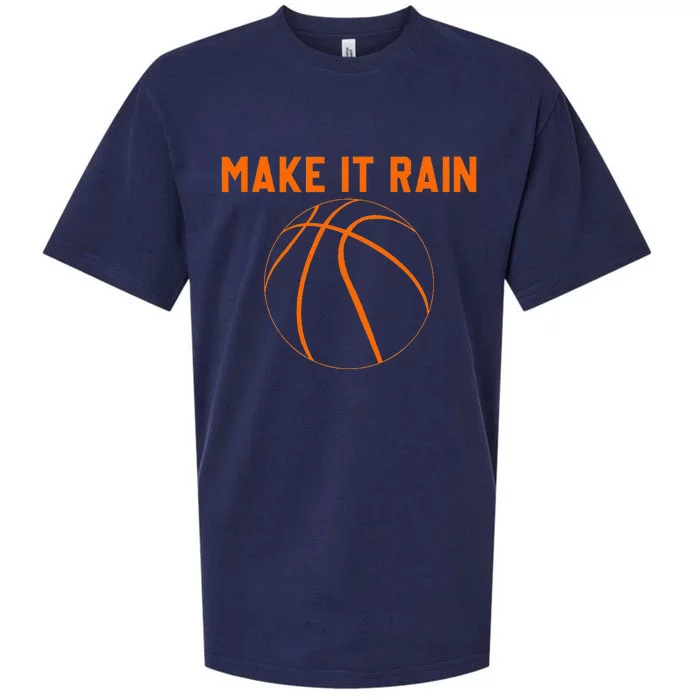 Make It Rain Basketball Sueded Cloud Jersey T-Shirt