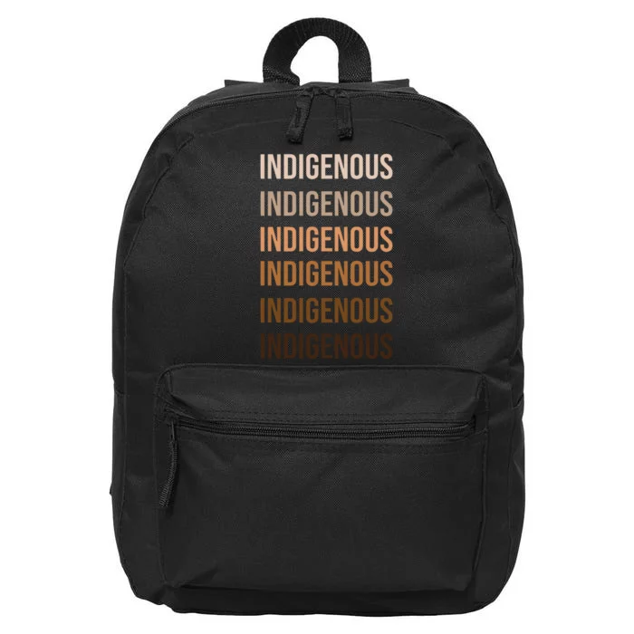 Matisyahu Indigenous Repeated Word 16 in Basic Backpack