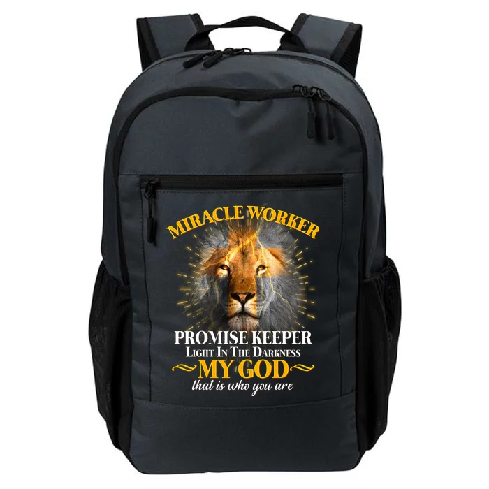 Miracle Worker Promise Keeper Lion Daily Commute Backpack