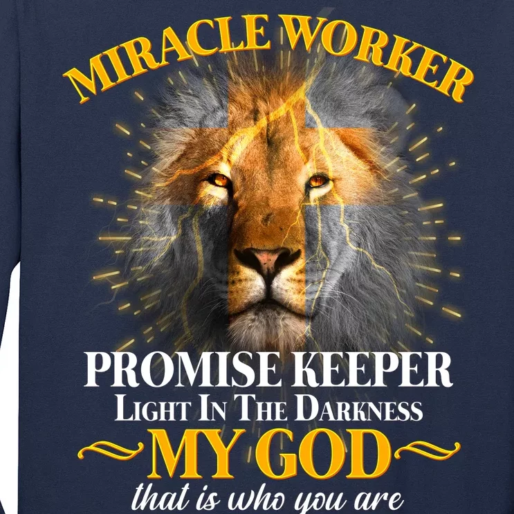 Miracle Worker Promise Keeper Lion Long Sleeve Shirt