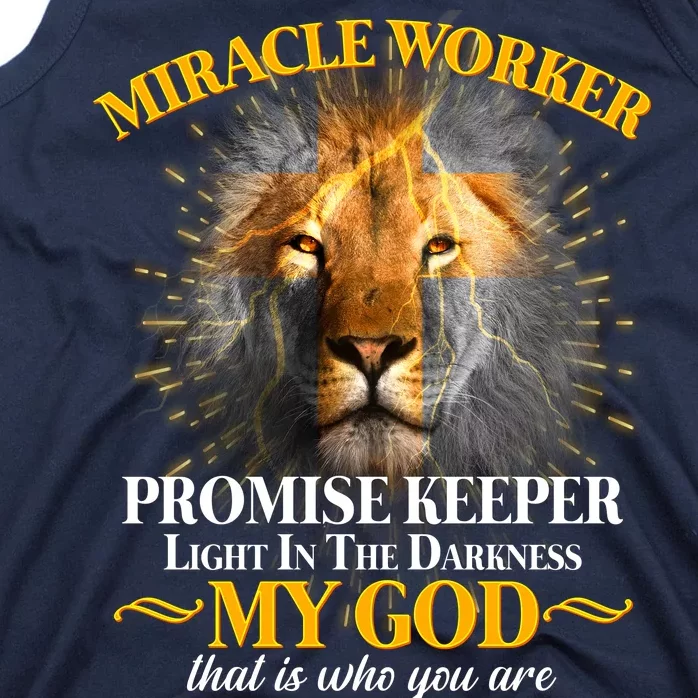 Miracle Worker Promise Keeper Lion Tank Top