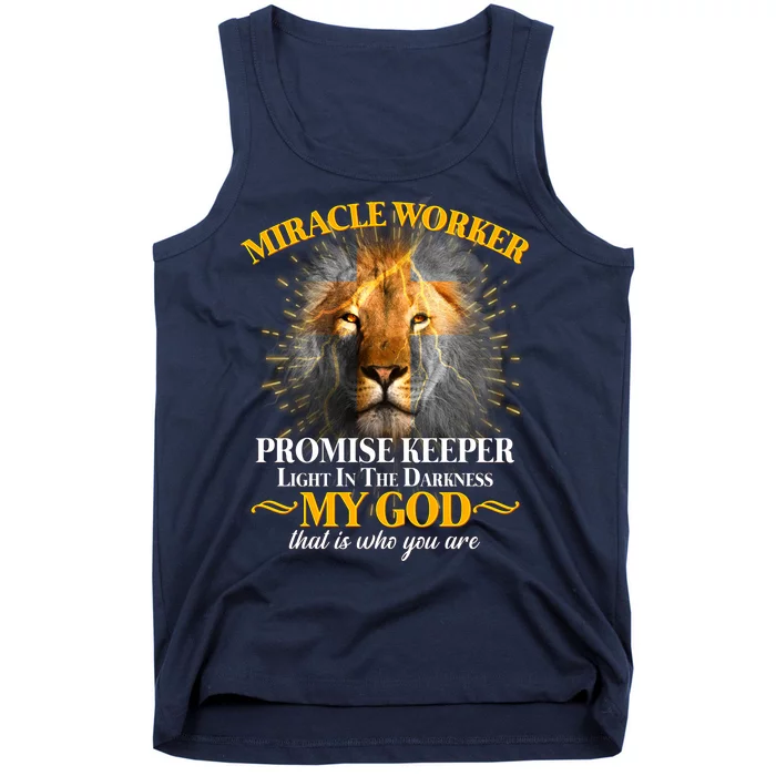 Miracle Worker Promise Keeper Lion Tank Top