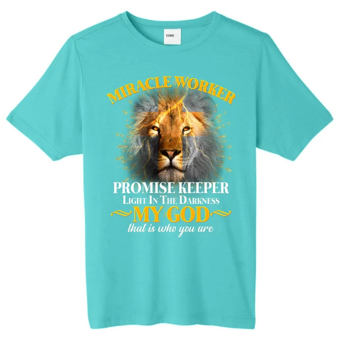 Miracle Worker Promise Keeper Lion ChromaSoft Performance T-Shirt