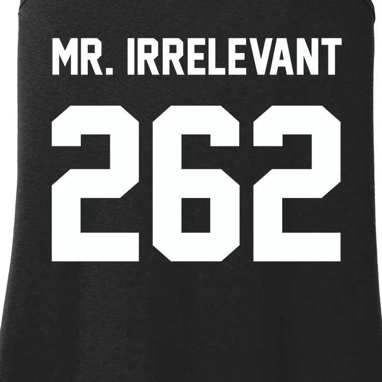 Mr Irrelevant San Francisco 262 Brock Hard Ladies Essential Tank