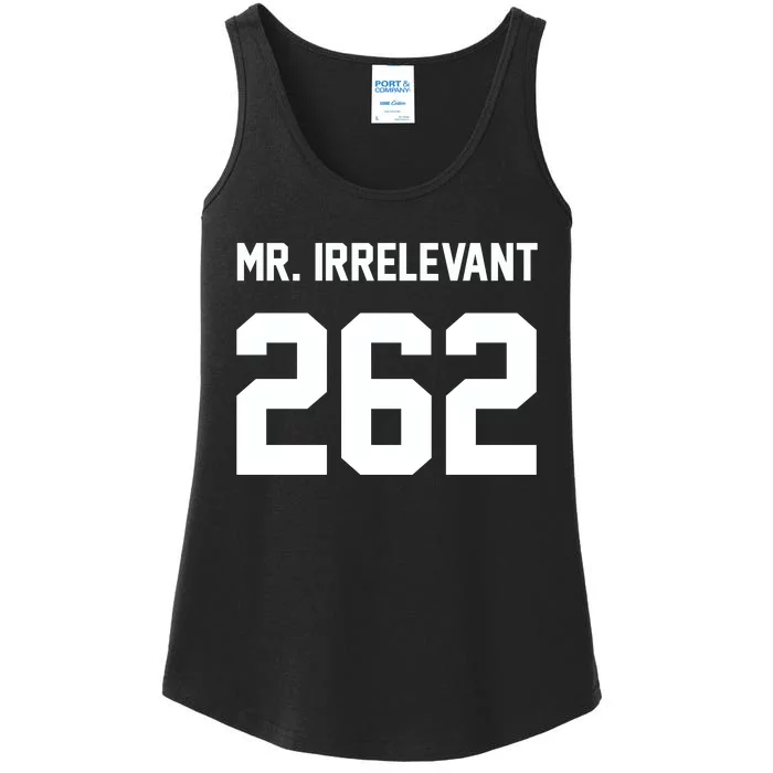 Mr Irrelevant San Francisco 262 Brock Hard Ladies Essential Tank