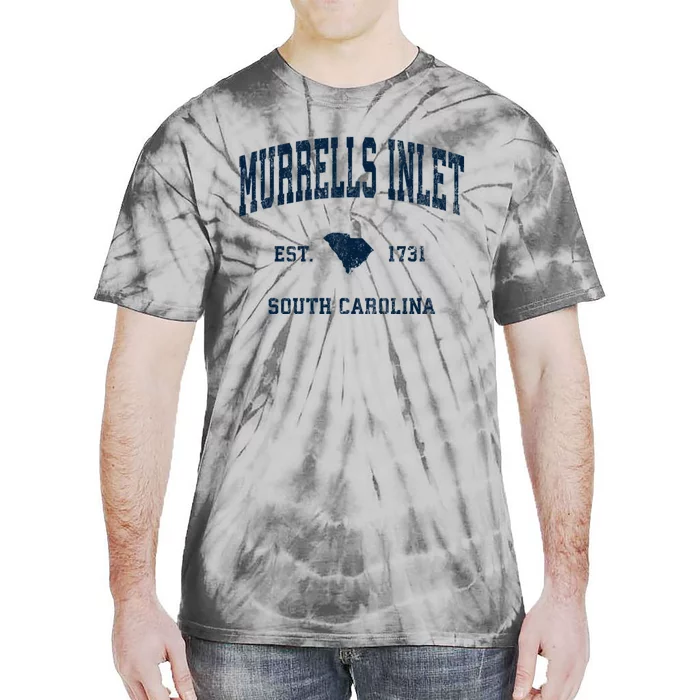 Murrells Inlet South Carolina Sc Vintage Athletic Tie-Dye T-Shirt