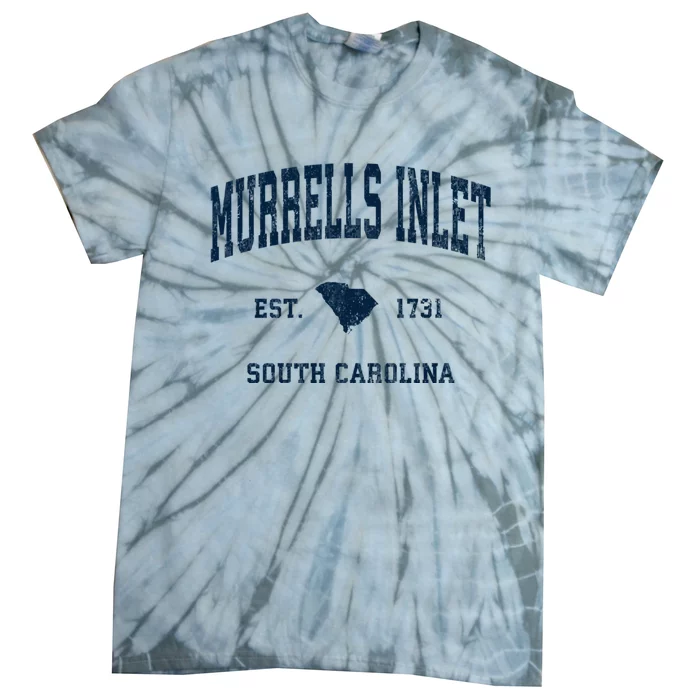 Murrells Inlet South Carolina Sc Vintage Athletic Tie-Dye T-Shirt