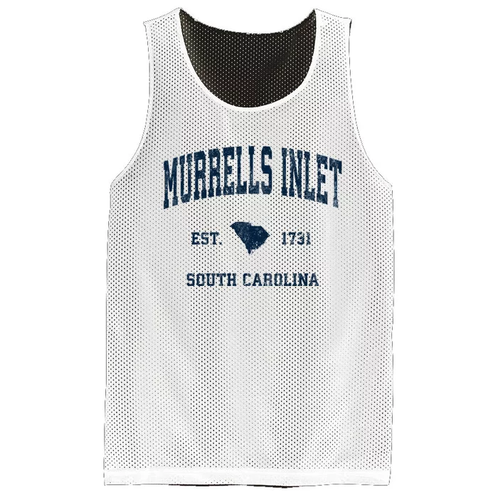 Murrells Inlet South Carolina Sc Vintage Athletic Mesh Reversible Basketball Jersey Tank