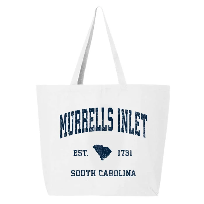 Murrells Inlet South Carolina Sc Vintage Athletic 25L Jumbo Tote