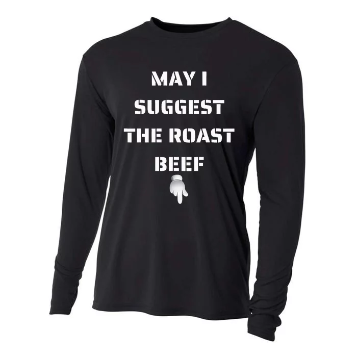 May I Suggest The Roast Beef Cooling Performance Long Sleeve Crew