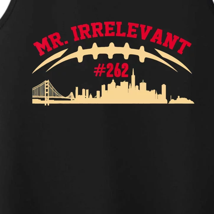 Mr Irrelevant San Francisco 262 Brock Hard Purdy Performance Tank