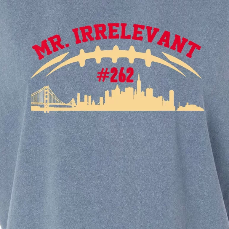 Mr Irrelevant San Francisco 262 Brock Hard Purdy Garment-Dyed Women's Muscle Tee