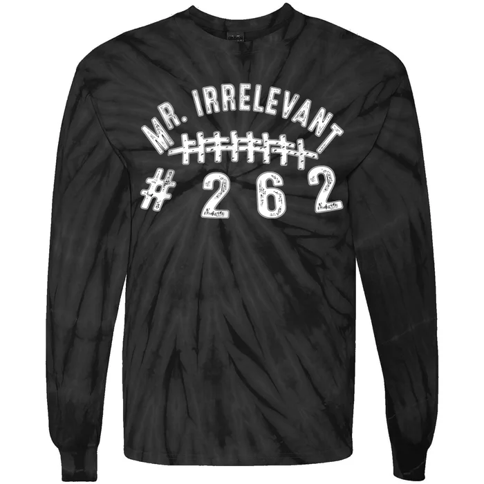 Mr Irrelevant San Francisco 262 Brock Hard Purdy Tie-Dye Long Sleeve Shirt