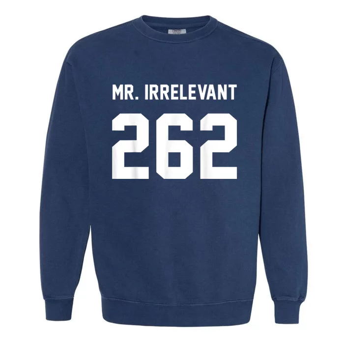 Mr Irrelevant San Francisco 262 Brock Hard Purdy Garment-Dyed Sweatshirt