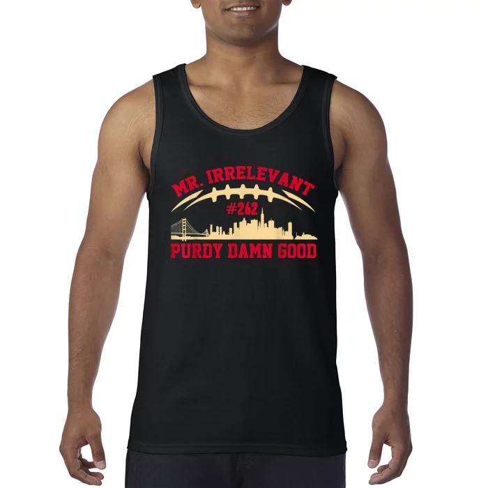 Brock Hard Purdy Good Mr Irrelevant 262 San Francisco Mesh Reversible Basketball  Jersey Tank