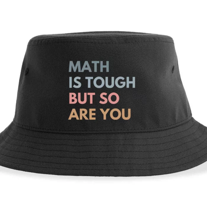 Math Is So Touch But You Are Sustainable Bucket Hat