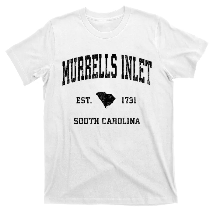 Murrells Inlet South Carolina Sc Vintage Established Athletic Sport T-Shirt