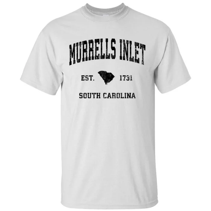 Murrells Inlet South Carolina Sc Vintage Established Athletic Sport Tall T-Shirt