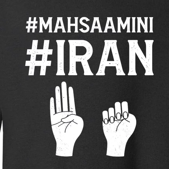 Mahsaamini Iran Symbol Toddler Sweatshirt