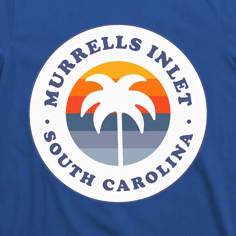 Murrells Inlet South Carolina Sc Retro Palm Tree Souvenir T-Shirt