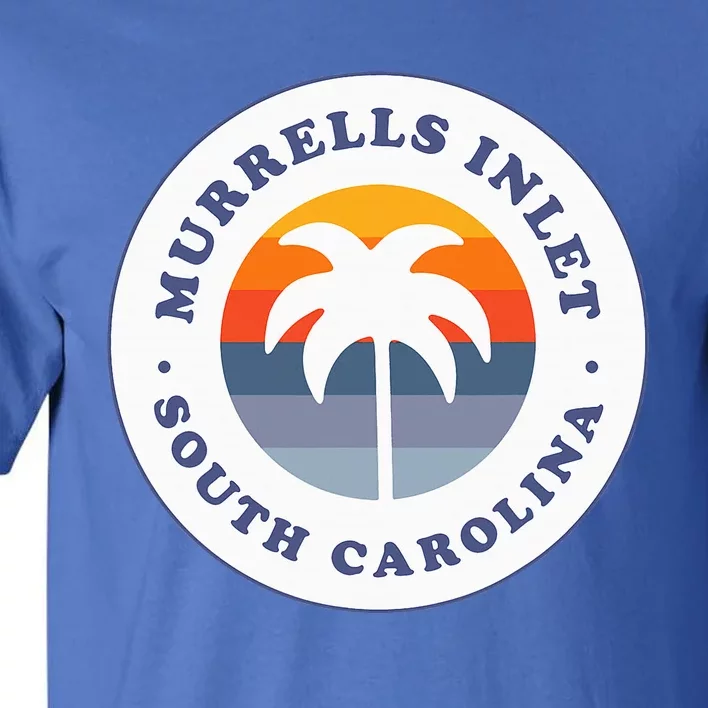 Murrells Inlet South Carolina Sc Retro Palm Tree Souvenir Tall T-Shirt