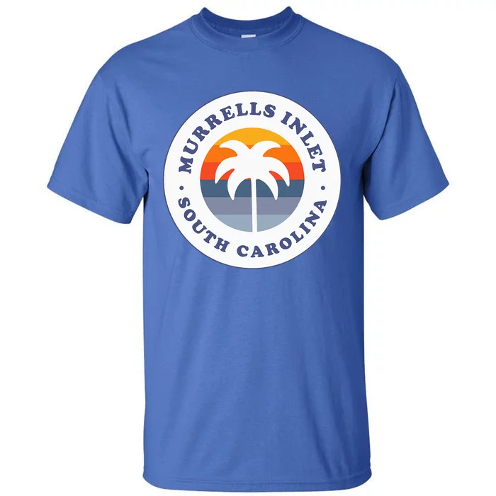 Murrells Inlet South Carolina Sc Retro Palm Tree Souvenir Tall T-Shirt