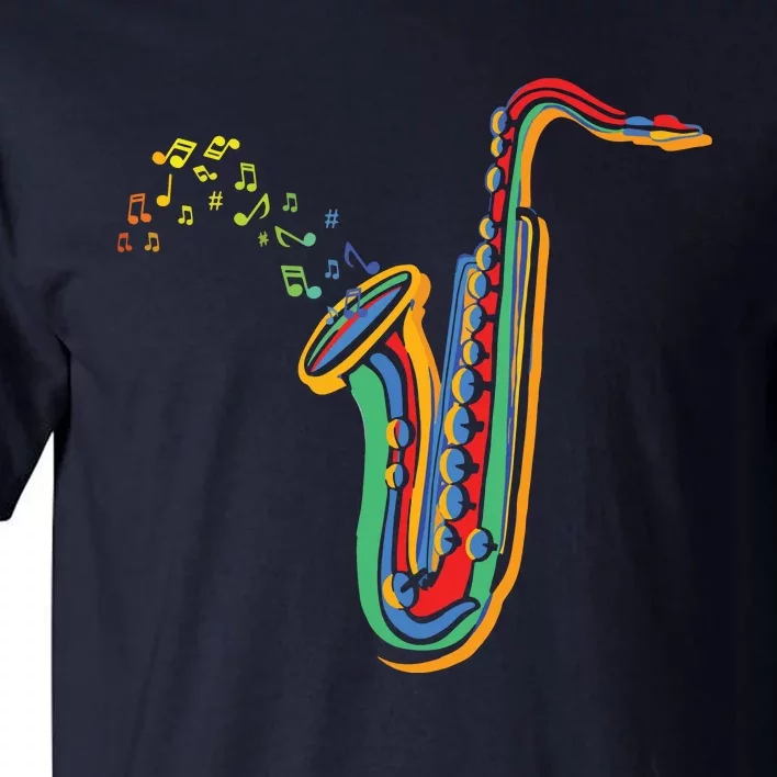 Musical Instrument Saxophone Player Gift Saxophone Tall T-Shirt