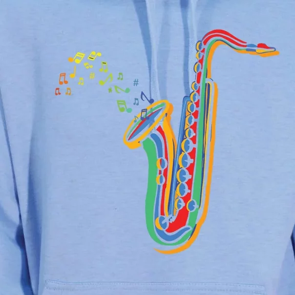 Musical Instrument Saxophone Player Gift Saxophone Unisex Surf Hoodie