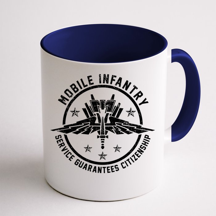 Mobile Infantry Service Guarantees Citizenship Front & Back Coffee Mug