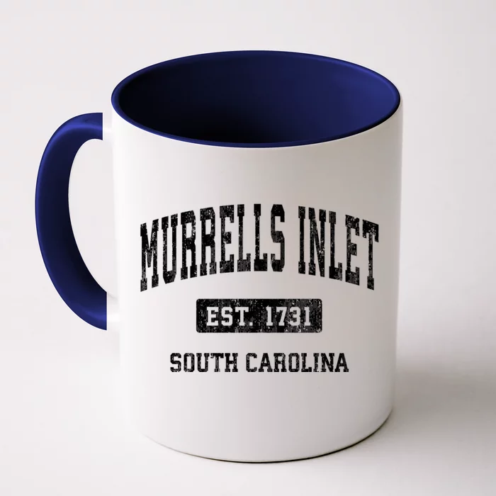 Murrells Inlet South Carolina Sc Vintage Athletic Sports Front & Back Coffee Mug