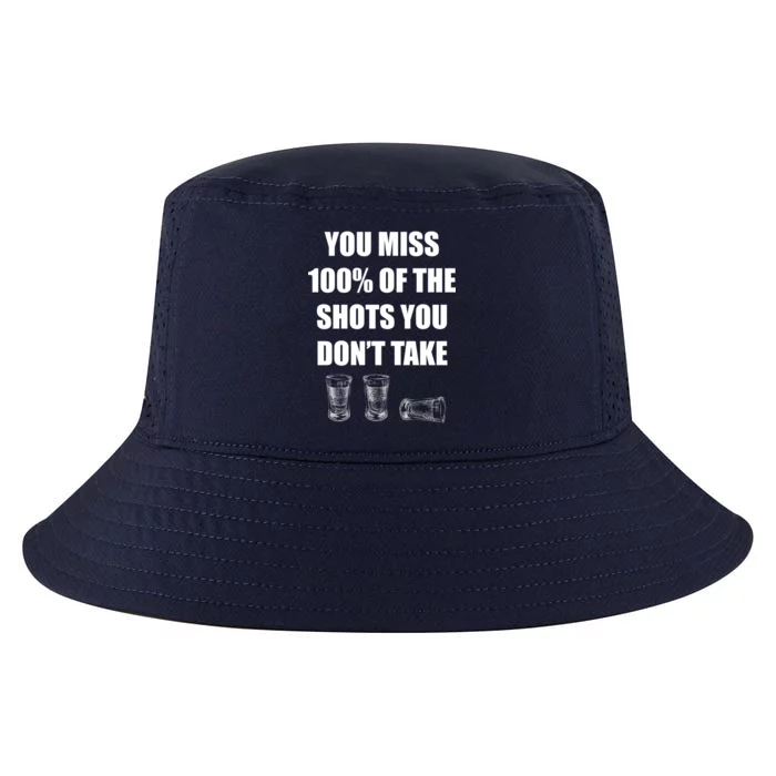 Miss 100% Of The Shots You Don't Take Cool Comfort Performance Bucket Hat