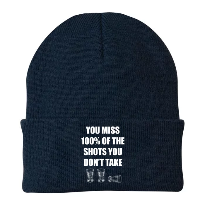 Miss 100% Of The Shots You Don't Take Knit Cap Winter Beanie