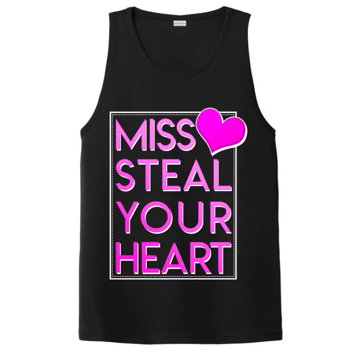 Miss Steal Your Heart Valentines Day Performance Tank